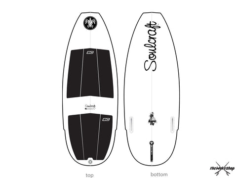 2022 SoulCraft SuperFly A-Series Wakesurf Board