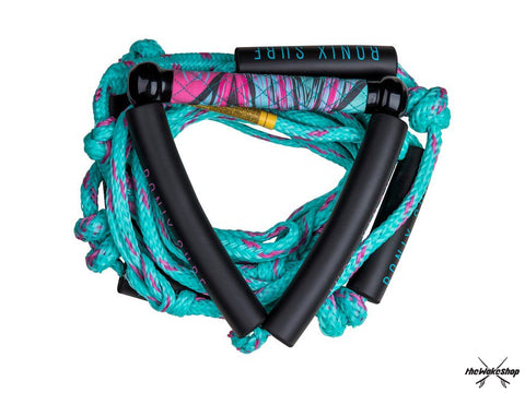 Ronix 10" Surf Handle + 25 ft Bungee Surf Rope - Women's