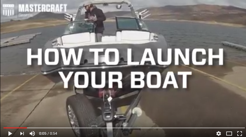 HOW TO LAUNCH A BOAT