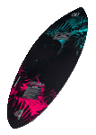 RONIX WOMEN'S CARBON AIR CORE 3 SKIMMER WAKESURF BOARD 4'4"