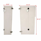 Mastercraft Boat Walkthrough Door 556268D | NXT22, XT20, XT21 Clear Frosted Acrylic