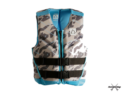 FOLLOW - YOUTH POP CGA VEST - GREY/BLUE
